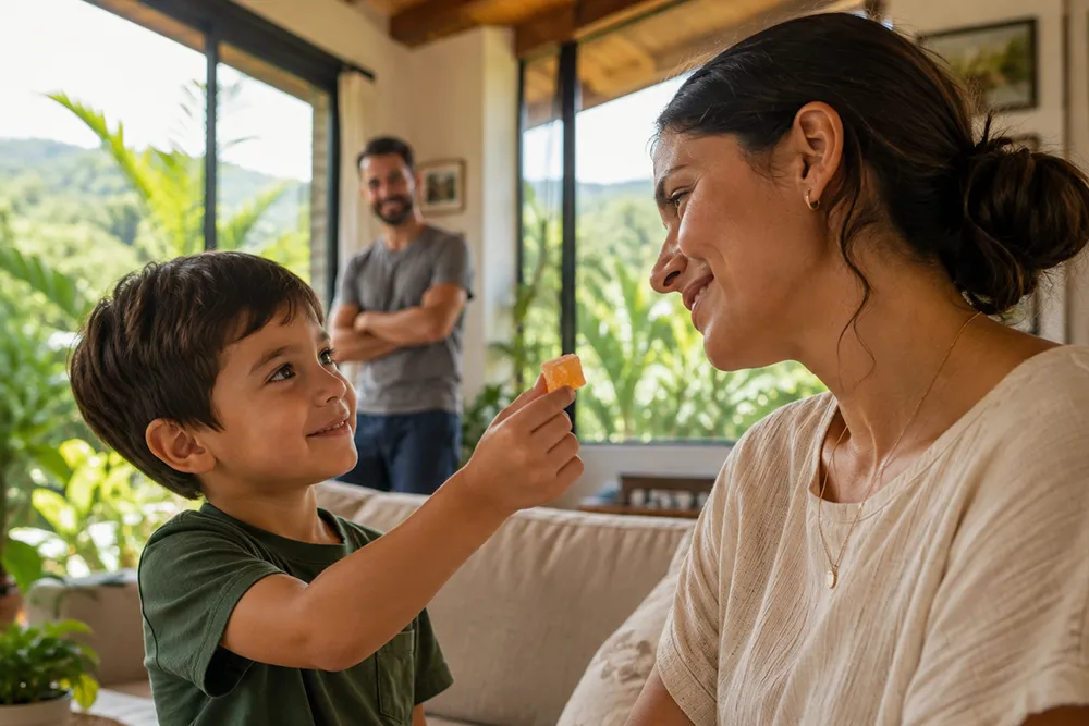 Celebrando a mamá